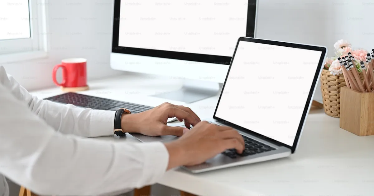 Virtual assistant multitasking across ecommerce tasks on a laptop showing Shopee seller dashboard